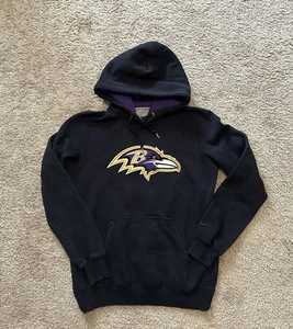 Baltimore Ravens Hoodie Youth Medium Pullover Nike Team Issued NFL Black - Picture 1 of 7
