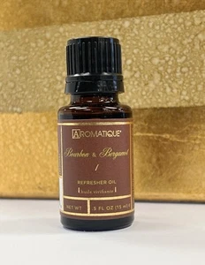 Aromatique Bourbon & Bergamot Refresher Oil .5 oz New Fragrance - Picture 1 of 1