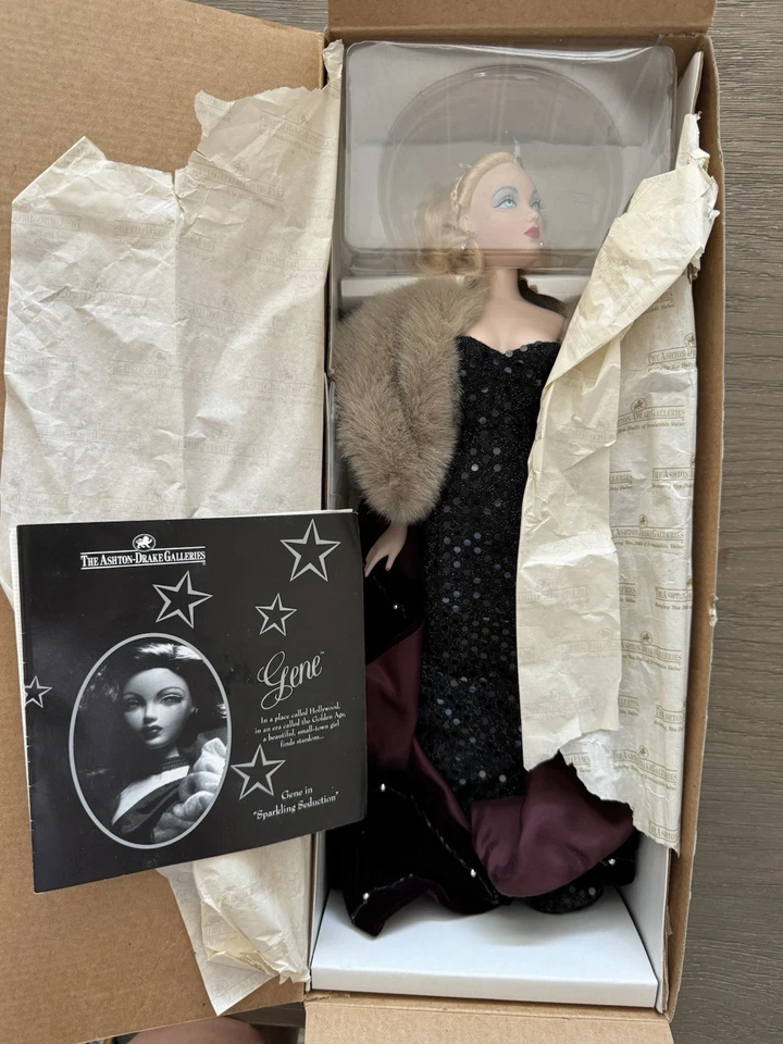 Ashton Drake Sparkling Seduction Doll Gene Marshall 94394 COA