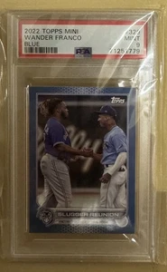 2022 Topps Mini Vladimir Guerrero Jr Blue /10 Blue Jays Tampa Bay - Picture 1 of 2