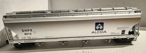 K Line Aluminum O Scale Extruded 4 Bay Modern Hopper ALCOA SHPX #8012 - Picture 1 of 9
