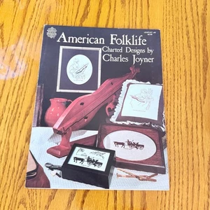 Cross Stitch Pattern American Folklore Charted Designs by Charles Joyner VTG - Picture 1 of 3