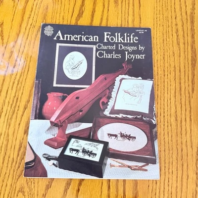 Cross Stitch Pattern American Folklore Charted Designs by Charles Joyner VTG - Image 1 of 3