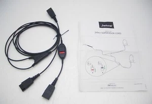 Jabra Supervisor Y-Cord 8800-02-01 Perfect for Training New Agents New In Bag - Picture 1 of 3