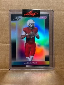 Jadyn Davis 2024 Leaf Vivid Football 1/1 Pre Production Proof - Bild 1 von 1