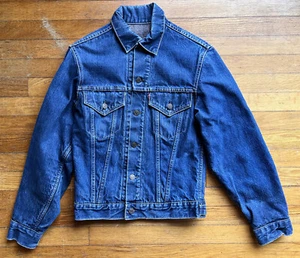 Vintage 1960s BIG E Levi's 559 Blanket Lined Type 3 III Jacket Lemon Yellow 557 - Picture 1 of 15