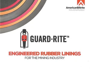 Mining Brochure - American Biltrite - Guard-Rite Rubber Lining -2018 (MO41) - Bild 1 von 1