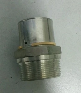 UPONOR PRESS-ÜBERGANGSNIPPEL MLC MIT AG 50 - R2 - Bild 1 von 3