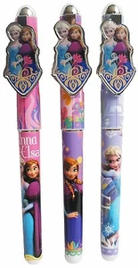 Disney Frozen Olaf Elsa Anna 5,25 Zoll verschiedene Stile Kugelschreiber - 3 Stück - Bild 1 von 1