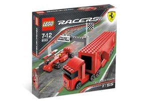 Lego RACERS 8153 Ferrari F1 Truck 1:55 New SEALED - Picture 1 of 1