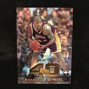 Shaquille Oneal 97/98 Topps cromo 40 aniversario T40-30 - Imagen 1 de 2