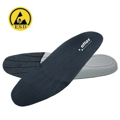 Atlas Klima Komfort Einlegesohlen weichbettend ESD für Schuhe und Arbeitsschuhe