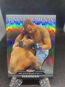 2011 Topps UFC Finest Moments Refractor # FM-JH Jared Hamman # /288