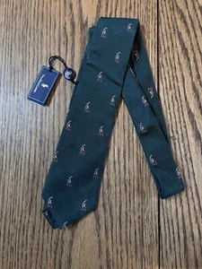 *NWT*Boys Polo Ralph Lauren Polo Pony Silk Tie - Picture 1 of 2