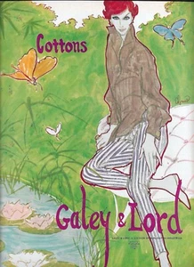 Anuncio ilustrado de Galey y Lord Roy Colonna de los años 60 - 1960 - Imagen 1 de 1