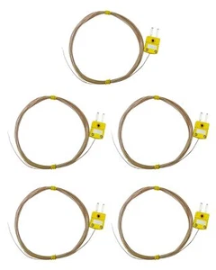 5 PCS High Accuracy K-Type Mini-Connector Thermocouple Temperature Probe Sensor - Picture 1 of 6