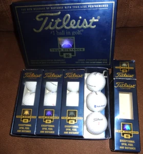 NEW Titleist Tour Distance 90 Golf Balls One Full Dozen W/Logo  Vintage - Picture 1 of 5