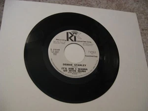 **Debbie Stanley/ It's Him I Wanna Go With Mama/ RIC/ 1964/ WLP Promo - Picture 1 of 2