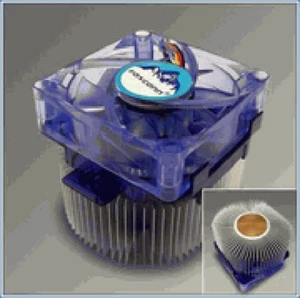FOXCONN CMI-30-2N CPU Cooling Fan Heatsink 3PIN Socket 478 - Picture 1 of 4