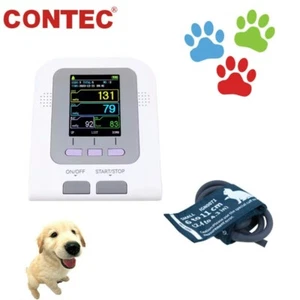 Monitor digital de presión arterial veterinario para perros gatos CONTEC08A-VET NUEVO EN CAJA + manguito - Imagen 1 de 14
