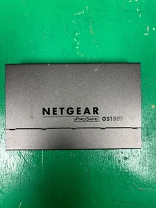 Conmutador inteligente NETGEAR ProSafe GS108Tv2 GS108T 8 puertos Gigabit (sin adaptador) - Imagen 1 de 3