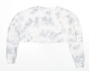Hollister Womens Grey Cotton Blend Sweatshirt Size XS - Picture 1 of 10