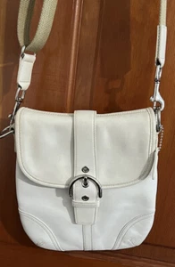Coach Crossbody Off White - Picture 1 of 9