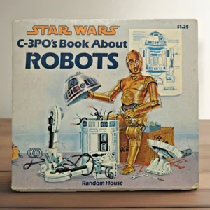 Star Wars C-3PO's Book About Robots ~ 1983 ~ Joanne Ryder ~ Paperback - Picture 1 of 4