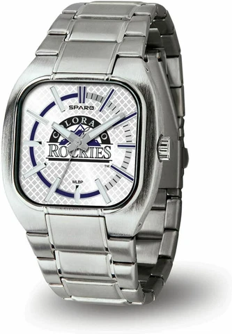 NEW! COLORADO ROCKIES MEN'S TURBO WATCH LICENSED Cover