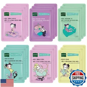 Face Masks Skincare Set for Girl,Moisturizing Collagen Facial Masks for Women - Picture 1 of 5