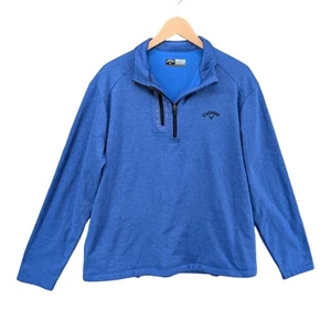 Callaway Quarter Zip Sweater Surf Heather XXL - Picture 1 of 3
