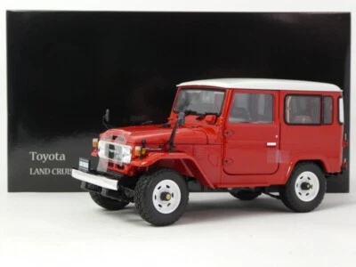 Kyosho Toyota Land Cruiser 40 Van red 1980 1/18 08971R - Immagine 1 di 4