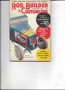 ROD BUILDER & CUSTOMIZER MAGAZINE------NOVEMBER 1957 - Picture 1 of 1