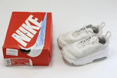 Nike Air Max 2090 Toddler Shoes 9C US 26 EUR White Wolf Grey Baby w Box - Image 1 of 4