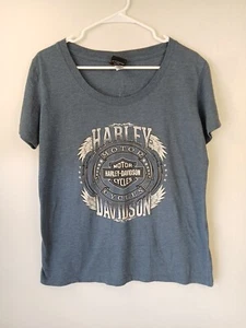 Harley Davidson Mason City Iowa Strass Top Damen Gr. 2XL - Bild 1 von 6
