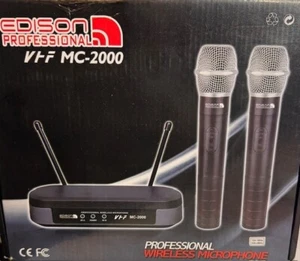Edison Professional Wireless Microphone System - VHF MC-2000 - Picture 1 of 4