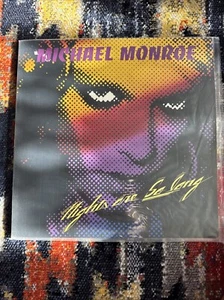 MICHAEL MONROE NIGHTS ARE SO LONG YAHOOLP105 VINYL LP Helsinki Finland - Picture 1 of 11