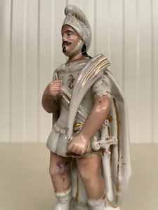 A Stunning French Vieux Paris Porcelain Soldier/Knight - Picture 1 of 14