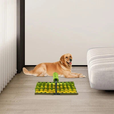 Snuffle Mat Pet Snuffle Mat for Dogs Dog Feeding Mat Green 58*33*23cm - Image 1 of 4