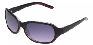 Foster Grant Crystal Floral Purple Print UV400 100% UVA UVB Womens Sunglasses - Picture 1 of 2