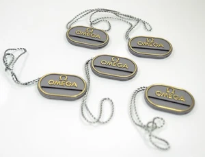 (5) OMEGA Watch Genuine Reference / Price  Hang Tag  (LOT OF 5) - Picture 1 of 1