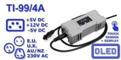 RetroPower PSU TI-99/4A International, OLED Display, 230v, Power Supply - Bild 1 von 4