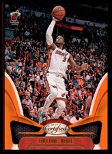 2018-19 Panini Certified Dwyane Wade #37/99 Mirror Orange Parallel #43 2018