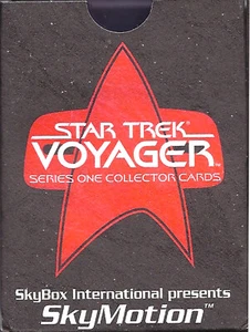 Scheda SkyBox Star Trek Voyager serie 1 SkyMotion 1995 con custodia originale - Foto 1 di 5
