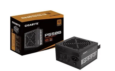 4719331551490 Power supply P550B 550W PFC 120mm hydraulic fan ATX GIGABYTE - Bild 1 von 3