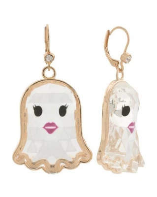Pendientes colgantes Betsey Johnson Boo-tiful Ghost Foto 1 de 3