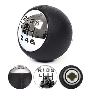 Car Interior Upgrade 6-Speed Shift Knob ABS Shift Knob High Universality Fitment - Picture 1 of 9
