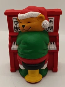 1992 Avon Play It Again Mr Keys Musical Bear Klavierstecker getestet funktioniert! - Bild 1 von 4