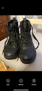 UGG Hapsburg Damen schwarz Wolle Leder Schnürung seitlicher Reißverschluss Größe 8 Stil 1112931 - Bild 1 von 10
