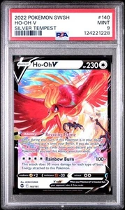 2022 Pokemon Ho-OH V 140/195 Silver Tempest PSA 9 - Bild 1 von 4